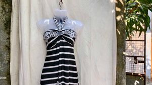 111611. Striped Maxi Dress