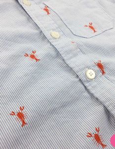 Like A New branded  Sky Blue striped Shirt Boys