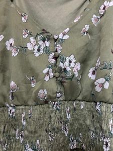 Floral Print Long Sleeve Top