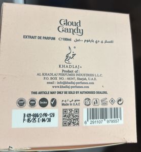 10 ml Sample Of Khadlaj Cloud Candy Perfume