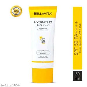 Organic  Bella Vita Sunscreen SPF 50 PA++++Cream