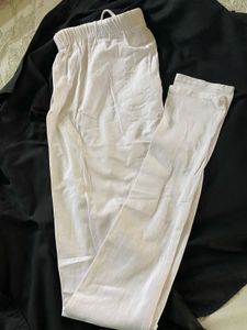 Solid White Leggings