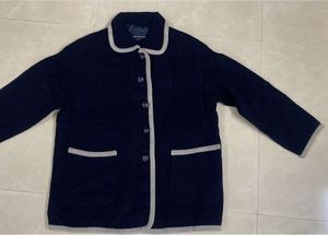 Navy Blue Korean Blazer