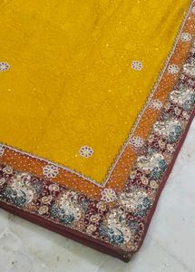 Embroidered Ethnic Saree