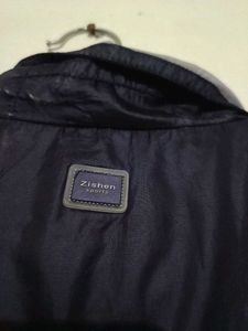 Sleeveless Navy Blue Jacket