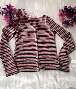 WOMEN&#39;S MULTI COLOUR CARDIGAN