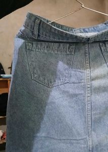 Denim Skirt