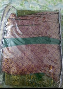 New Unstiched/semi Stiched Half Sari
