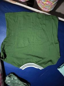 Green Casual T-Shirt