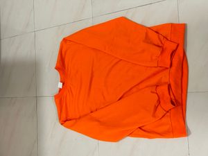 Orange Sweatshirt