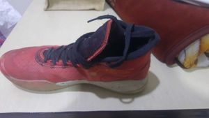 Red Athletic Sneakers Basketball Shoes