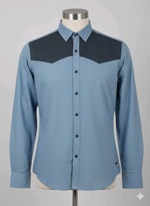 Stylish Patterned Western Shirt