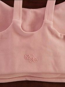 H&amp;M Light Pink Sport Bra /Size-S