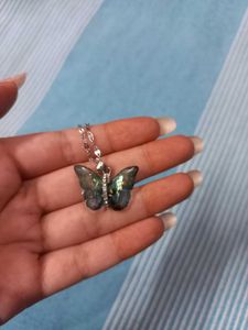 Butterfly Pendant Necklace