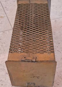 Vintage Metal Mesh Basket
