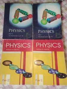 Physics NCERT Class 11,12 (Part 1and 2)