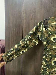 Camouflage Print Shirt