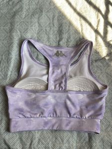 Kappa Purple Tie-Dye Sports Bra