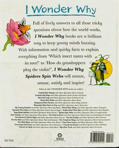 Spiders Spin Webs/ I Wonder Why Children Book