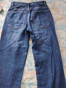 Dark Blue Straight Jeans