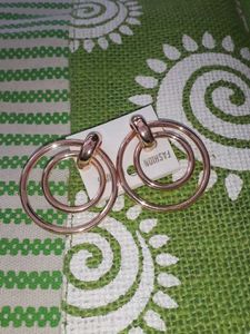 Circle Drop Earrings