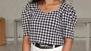 Black And White Top