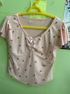 Floral Print Top