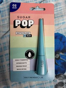 Sugar Pop Matte Blue Eye Liner