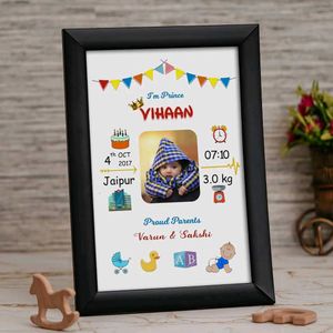 3 Black Blank A4 Size Photo Frame With Glass