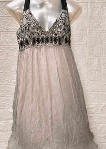 Chilli Coutour Grey Dress/ Dresses For Rs.99 Only