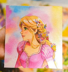 Watercolor On Paper ,Open For Customize Art