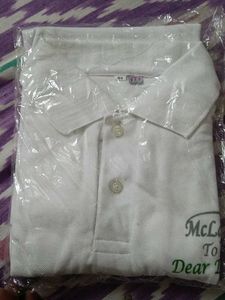 White Polo T-shirt