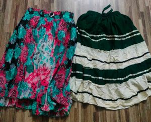Set of 2 skirts for girls