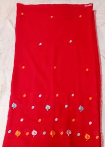 Red Saree