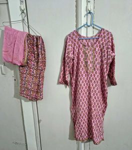 Cotton Pink Suit