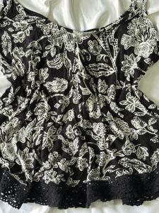 Black Lily Top