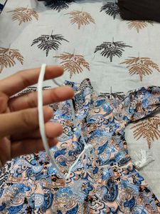 Paisley Print Dress