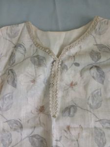 Floral Print Kurta