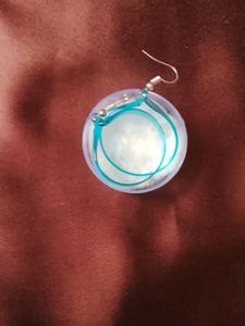 Unique Teardrop &amp; Circle Earrings