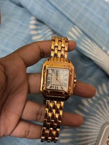 Cartier Rose Gold-Tone Wristwatch