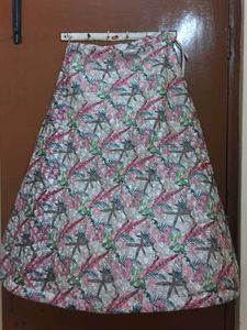 Floral Print Skirt