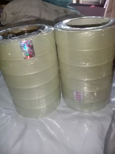 6 Pieces - 1Inch BOPP Transparent Tape -65 Mtrs
