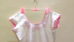 💗🤍New Stitched Apple Cut Kurti...
