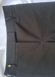 Wide Leg Black Pants - 13