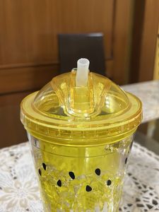 Brand New Frost Yellow Sipper