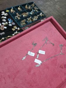 Combo 3 Silver Leaf Locket Chain