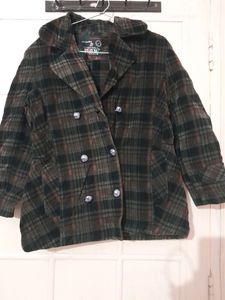 Checked Coat