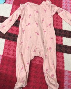 Carter’s Baby Flamingo Sleepsuit