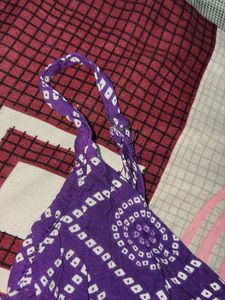 Purple Print Sundress