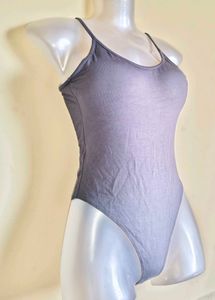 🆕Size S/M🎁Buy 2 Get 1 Free🎁Padded Gray Bodysuit